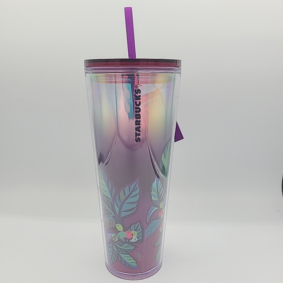 Starbucks 2021 American Sign Language ASL Hand Movements Venti Tumbler 24 oz - Picture 3 of 5